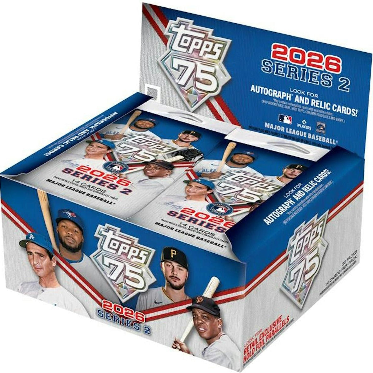 2026 Topps Series 2 Baseball Retail Box 887521164660 at King Card Canada