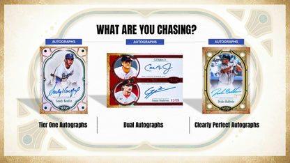 2026 Topps Tier One Baseball Hobby Box 887521156276 at King Card Canada