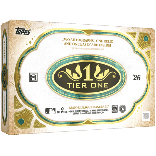 2026 Topps Tier One Baseball Hobby Box 887521156276 at King Card Canada