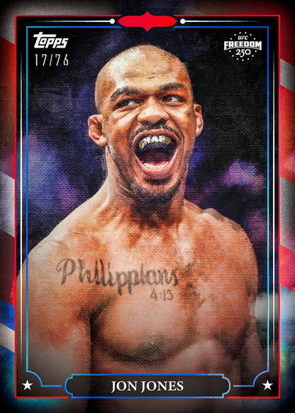 2026 Topps UFC Freedom 250 Hobby Box 887521175628 at King Card Canada