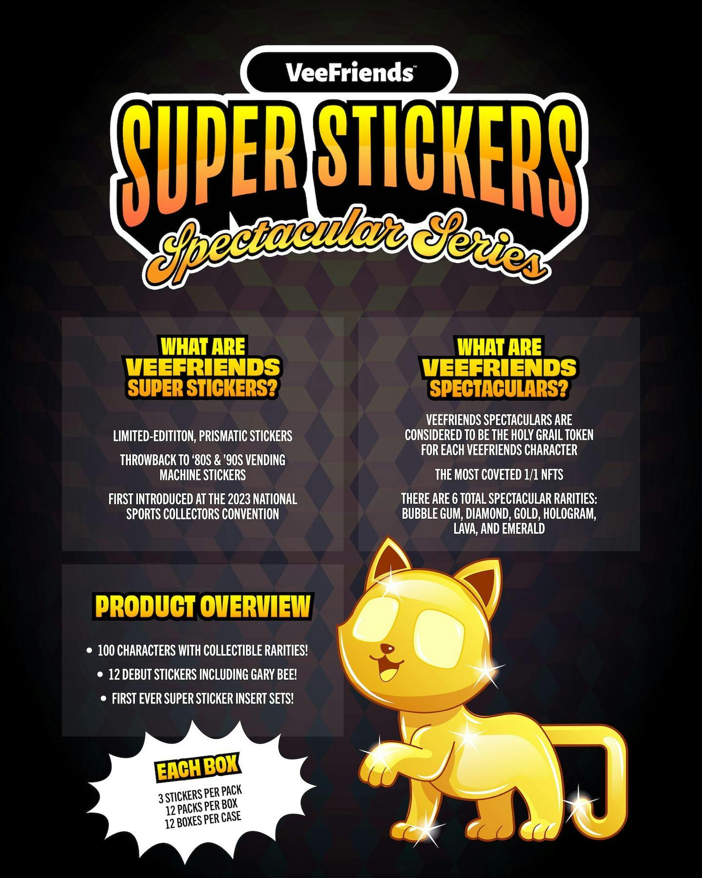 2026 VeeFriends Super Stickers Spectacular Series Box 615678145191 at King Card Canada