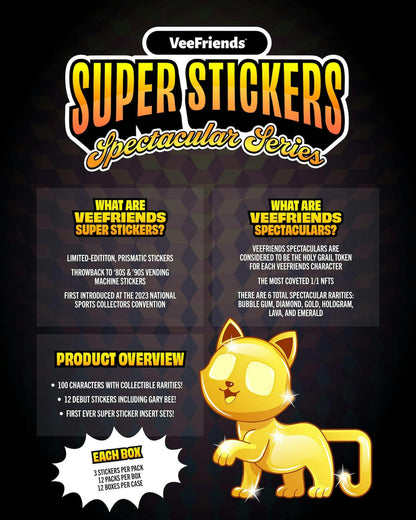 2026 VeeFriends Super Stickers Spectacular Series Box 615678145191 at King Card Canada