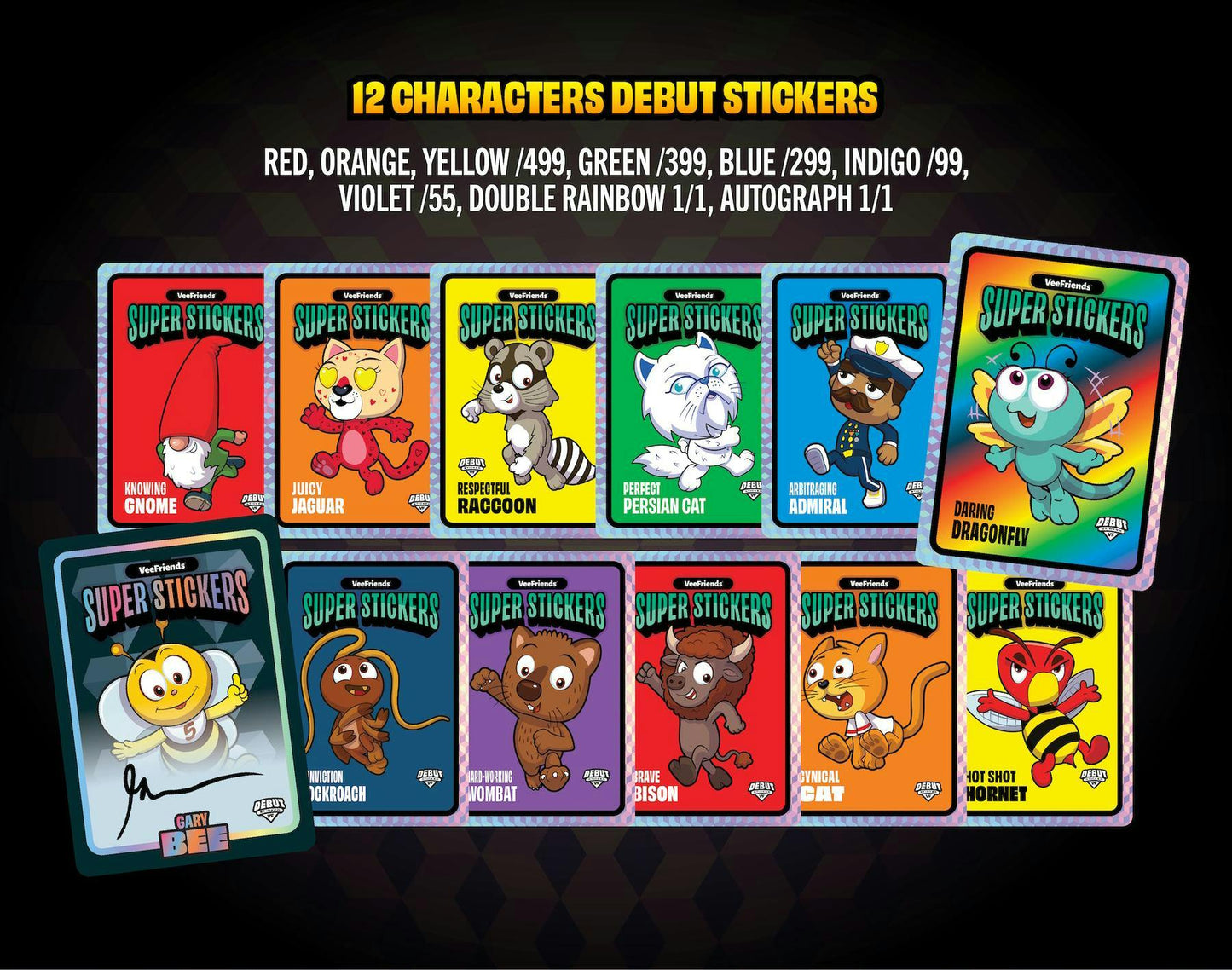 2026 VeeFriends Super Stickers Spectacular Series Hanger Pack 615678244924 at King Card Canada