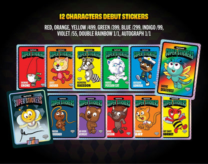 2026 VeeFriends Super Stickers Spectacular Series Hanger Pack 615678244924 at King Card Canada