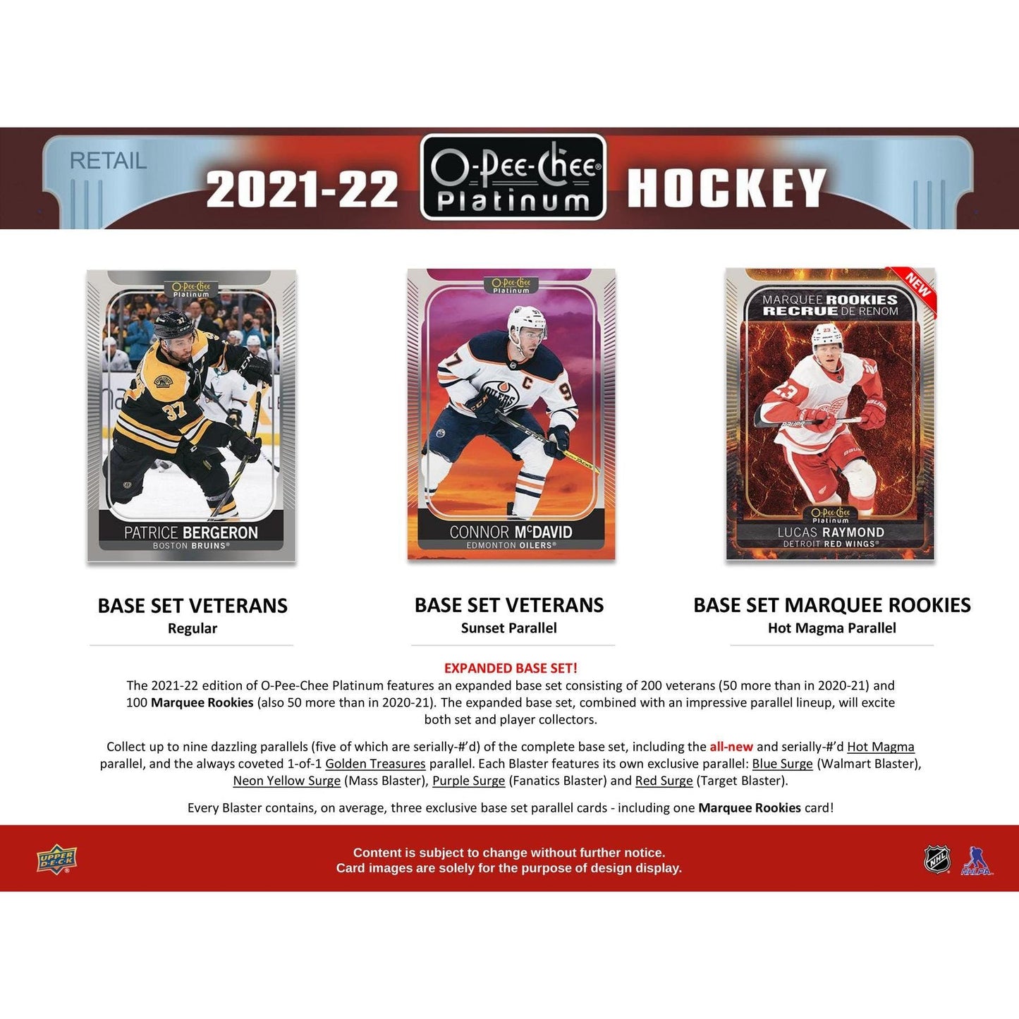 2021-22 O-Pee-Chee Platinum Hockey Blaster Box - King Card Canada