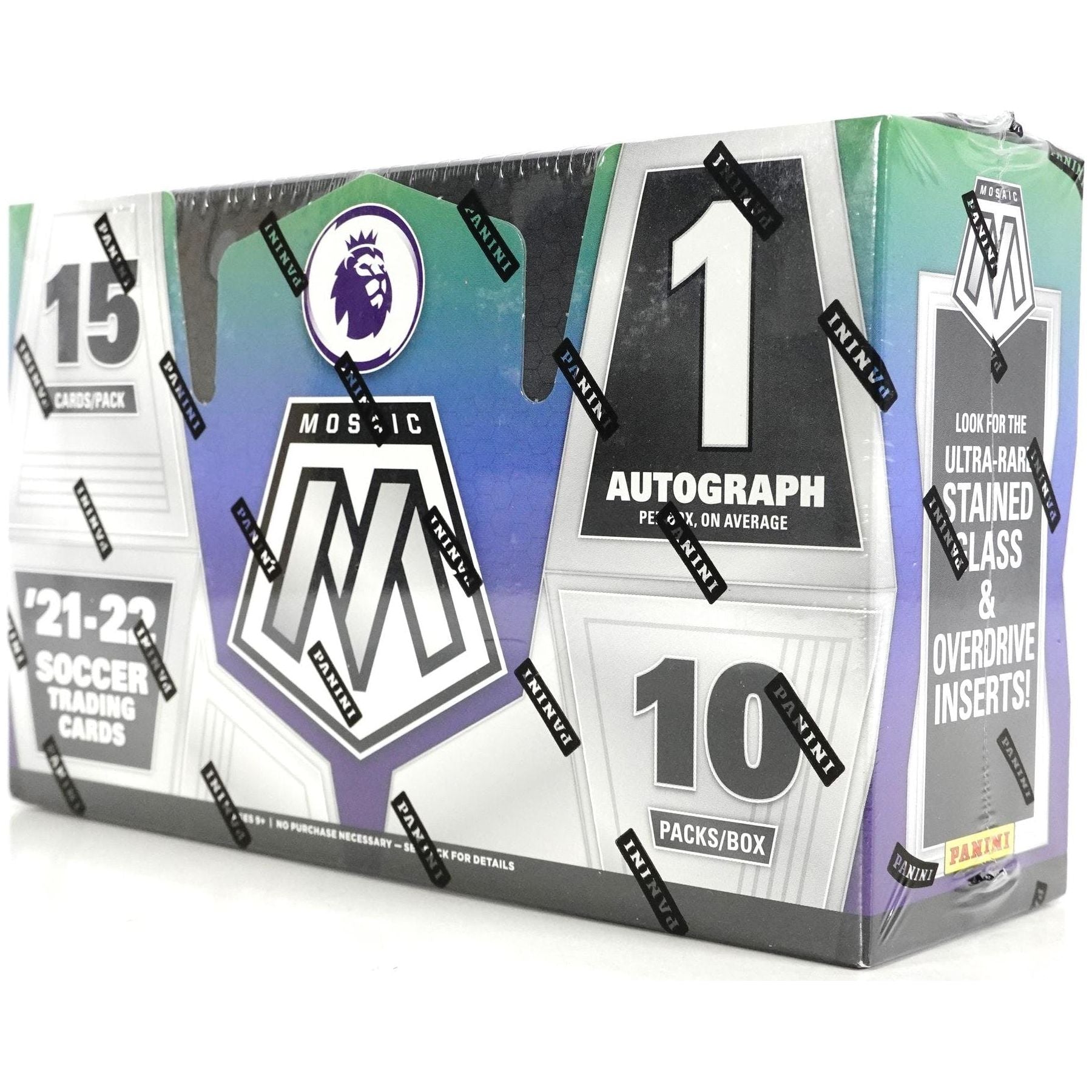 2021 - 22 Panini Mosaic EPL English Premier League Soccer Hobby Box at King Card Canada