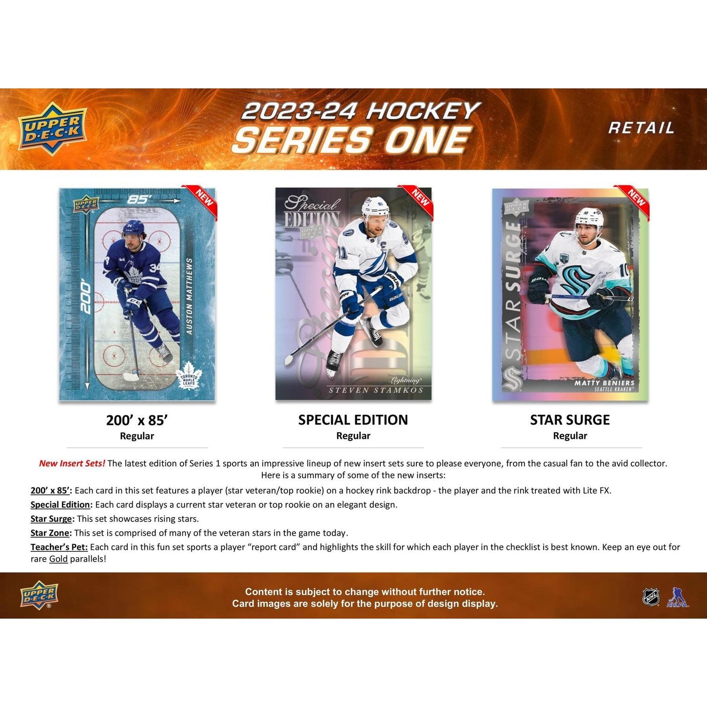 2023-24 Upper Deck Series 1 Hockey Blaster Box - King Card Canada