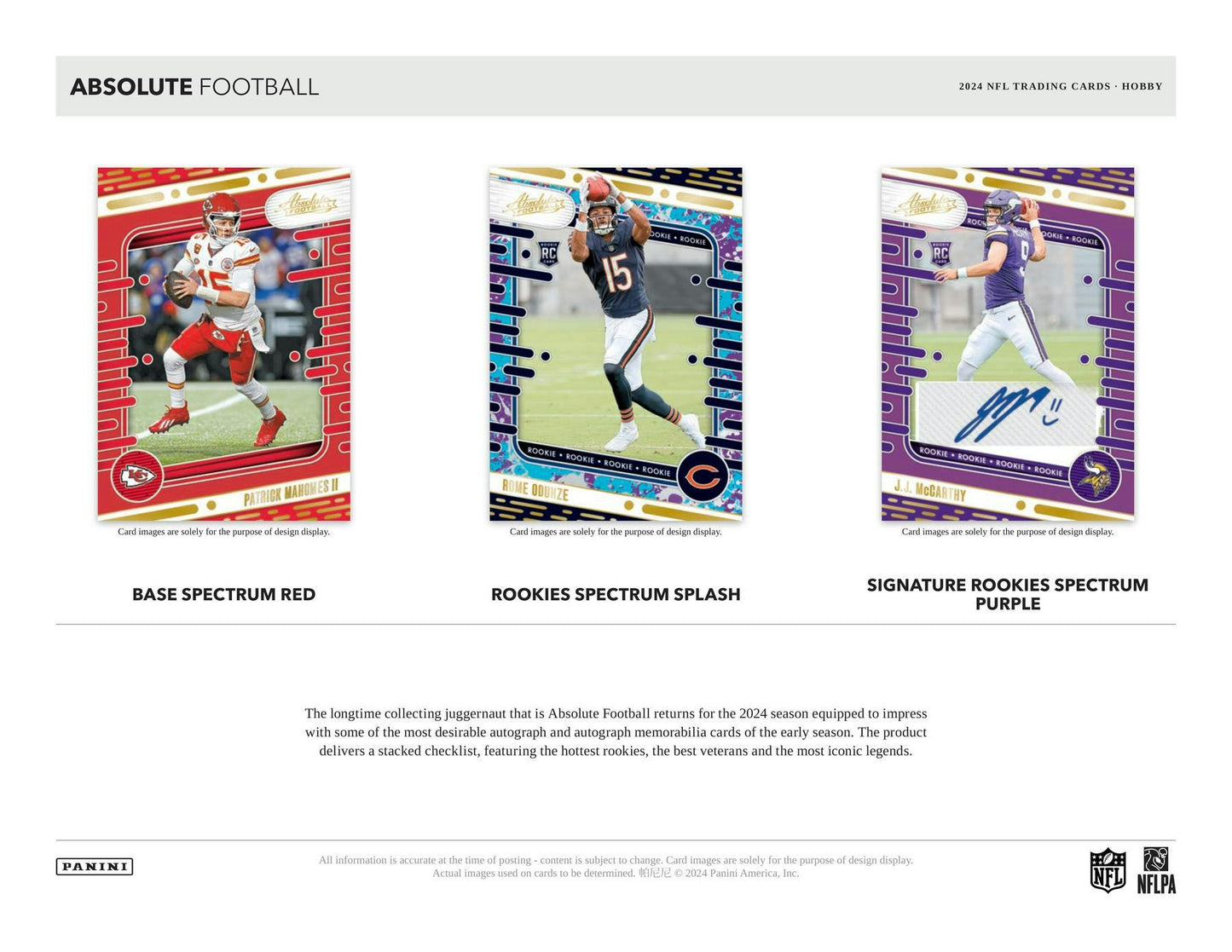 2024 Panini Absolute Football Hobby Box