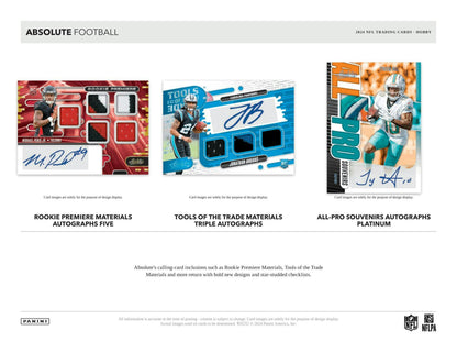 2024 Panini Absolute Football Hobby Box