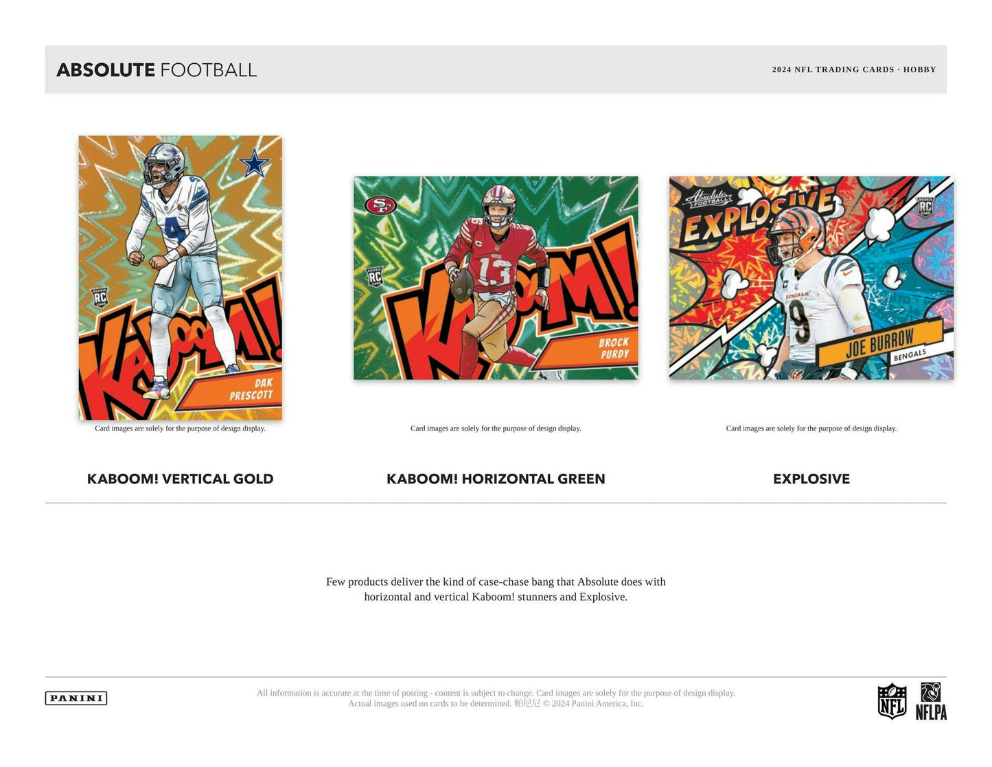 2024 Panini Absolute Football Hobby Box