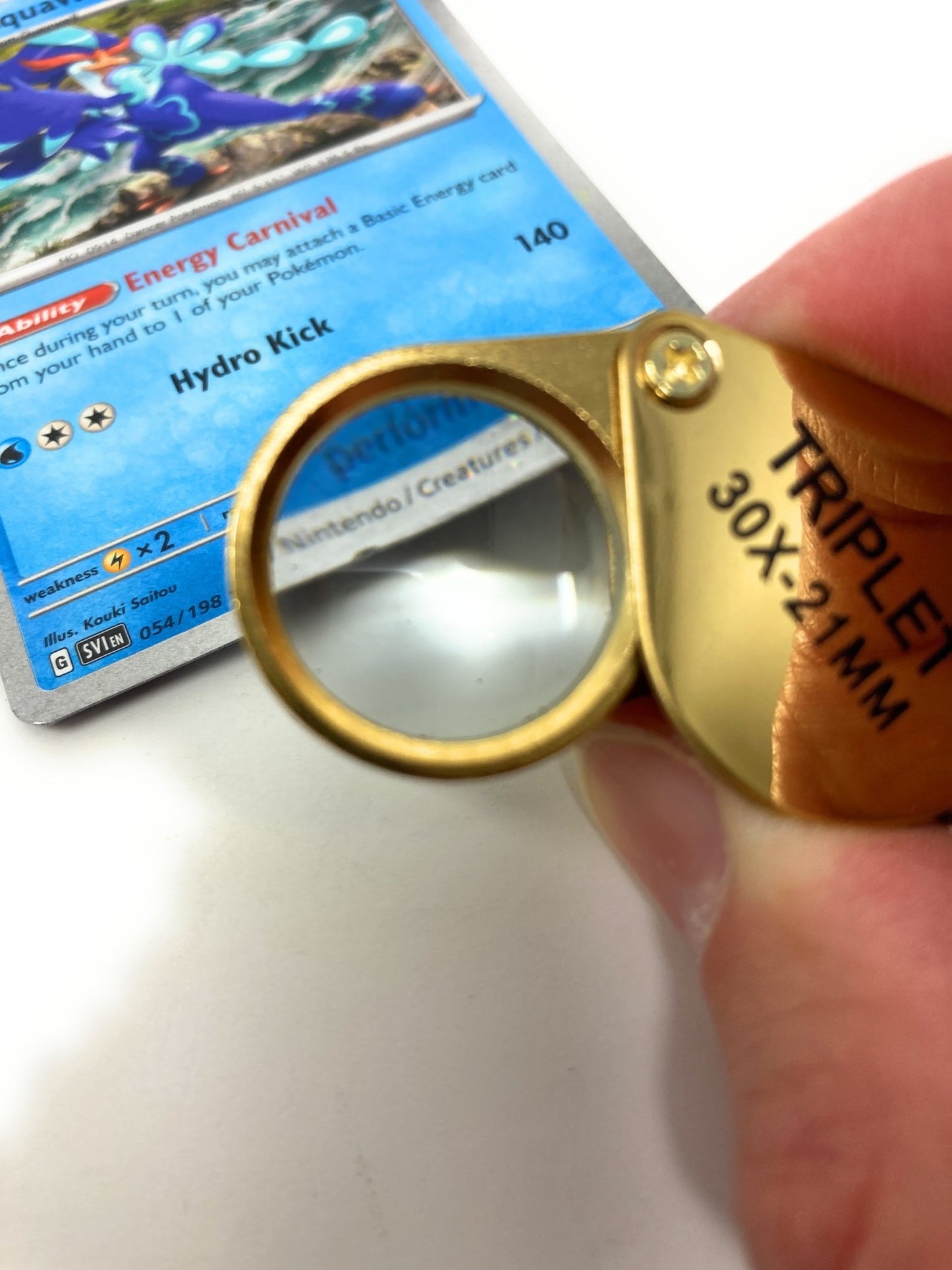 Jewelers Loupe for Card Grading (30X Magnification) at King Card Canada