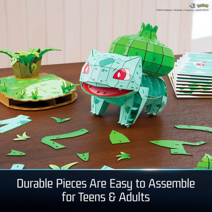 4D Build Pokemon 3D Puzzle Model Kit - Bulbasaur 681147098633 at King Card Canada