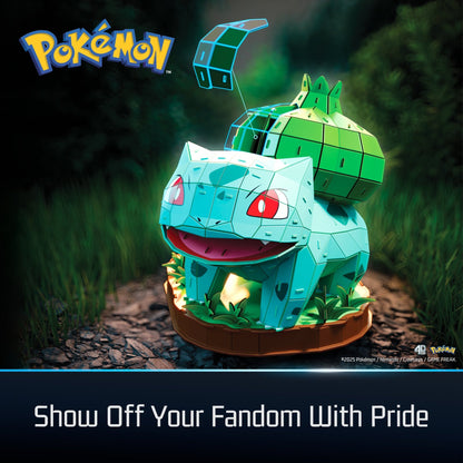 4D Build Pokemon 3D Puzzle Model Kit - Bulbasaur 681147098633 at King Card Canada
