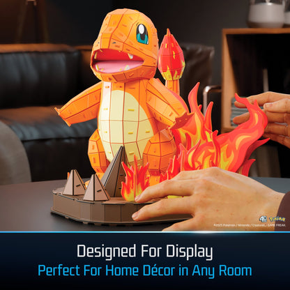 4D Build Pokemon 3D Puzzle Model Kit - Charmander 681147098657 at King Card Canada