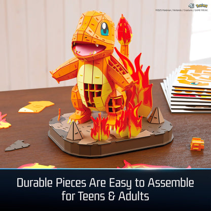 4D Build Pokemon 3D Puzzle Model Kit - Charmander 681147098657 at King Card Canada