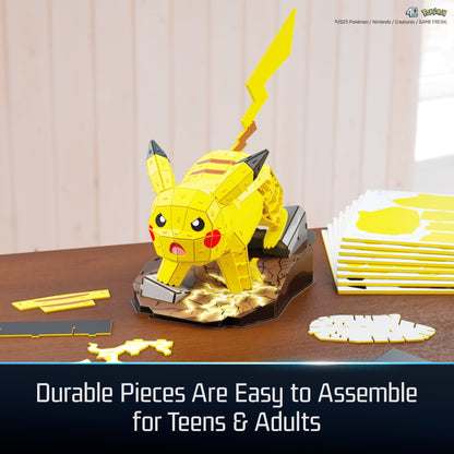 4D Build Pokemon 3D Puzzle Model Kit - Pikachu 681147098664 at King Card Canada