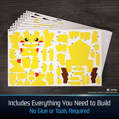 4D Build Pokemon 3D Puzzle Model Kit - Pikachu 681147098664 at King Card Canada