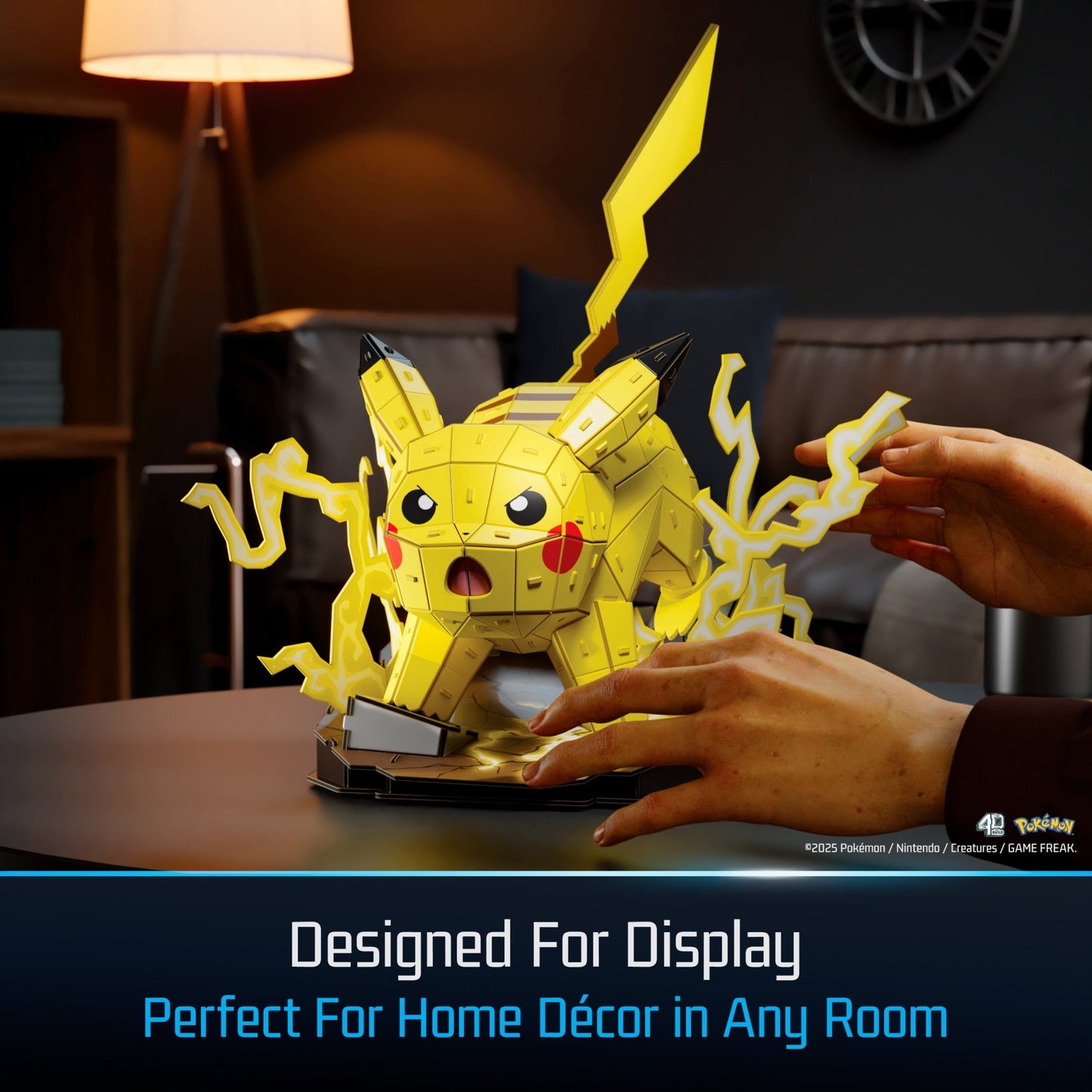 4D Build Pokemon 3D Puzzle Model Kit - Pikachu 681147098664 at King Card Canada
