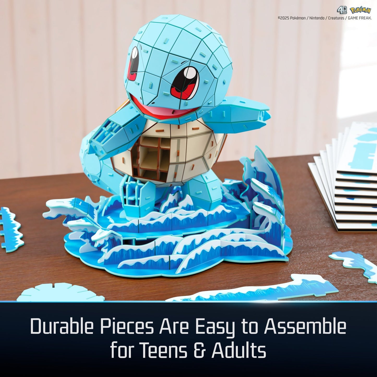 4D Build Pokemon 3D Puzzle Model Kit - Squirtle 681147098671 at King Card Canada