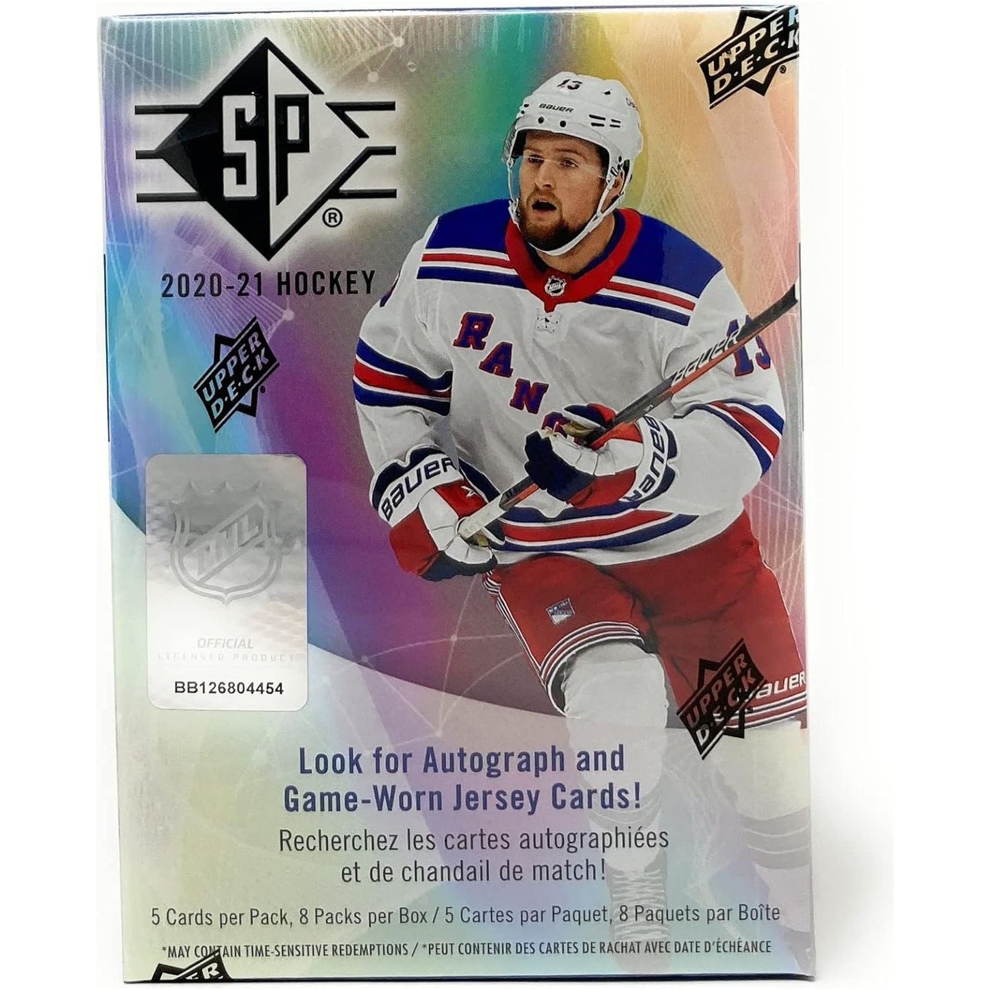 2020-21 Upper Deck SP Hockey Blaster Box - King Card Canada