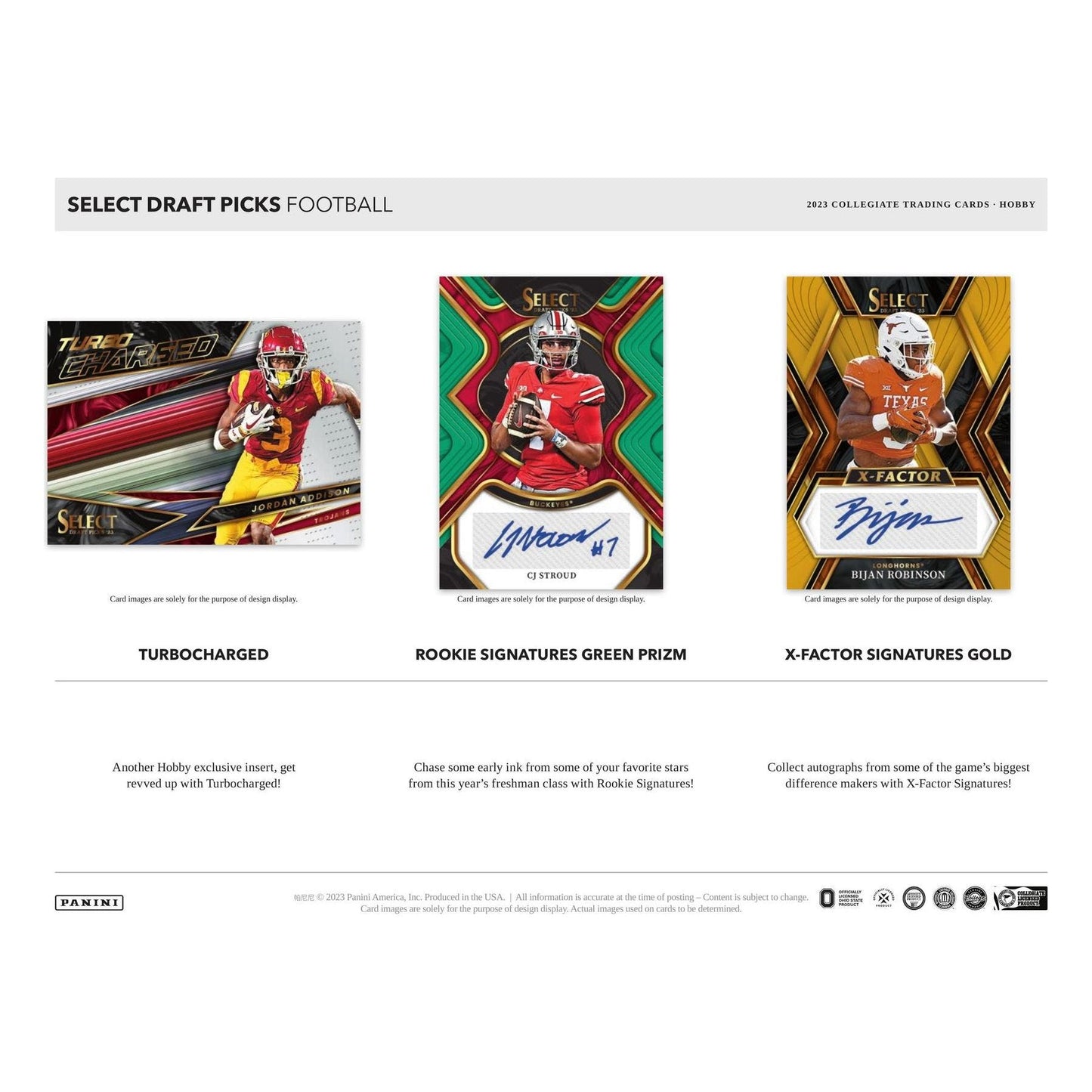 2023 Panini Select Football Draft Picks Hobby Box - King Card Canada