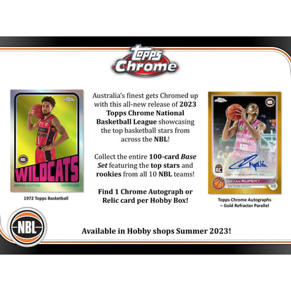 2022-23 Topps Chrome NBL Basketball Hobby Box - King Card Canada