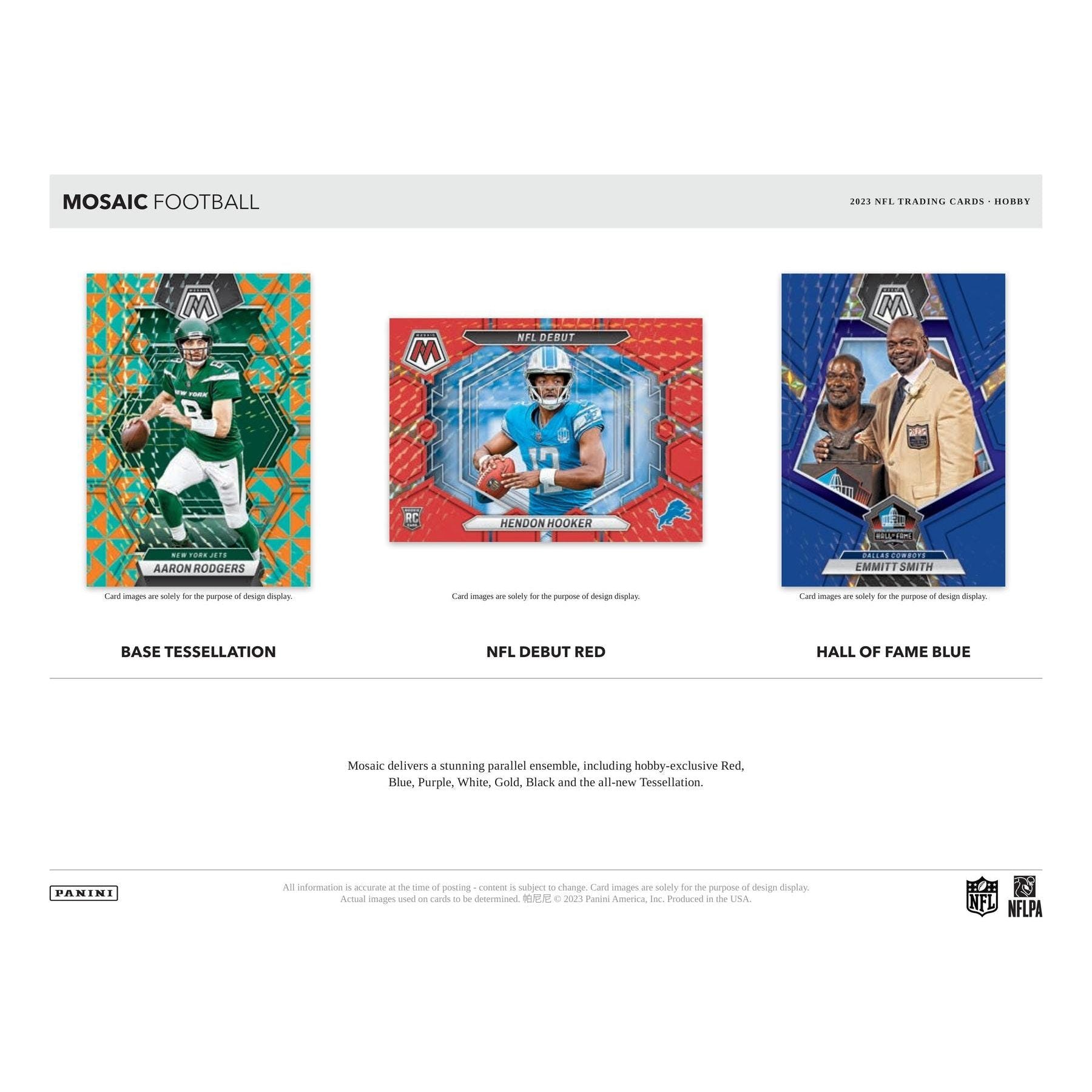 2023 Panini Mosaic Football Hobby Box - King Card Canada