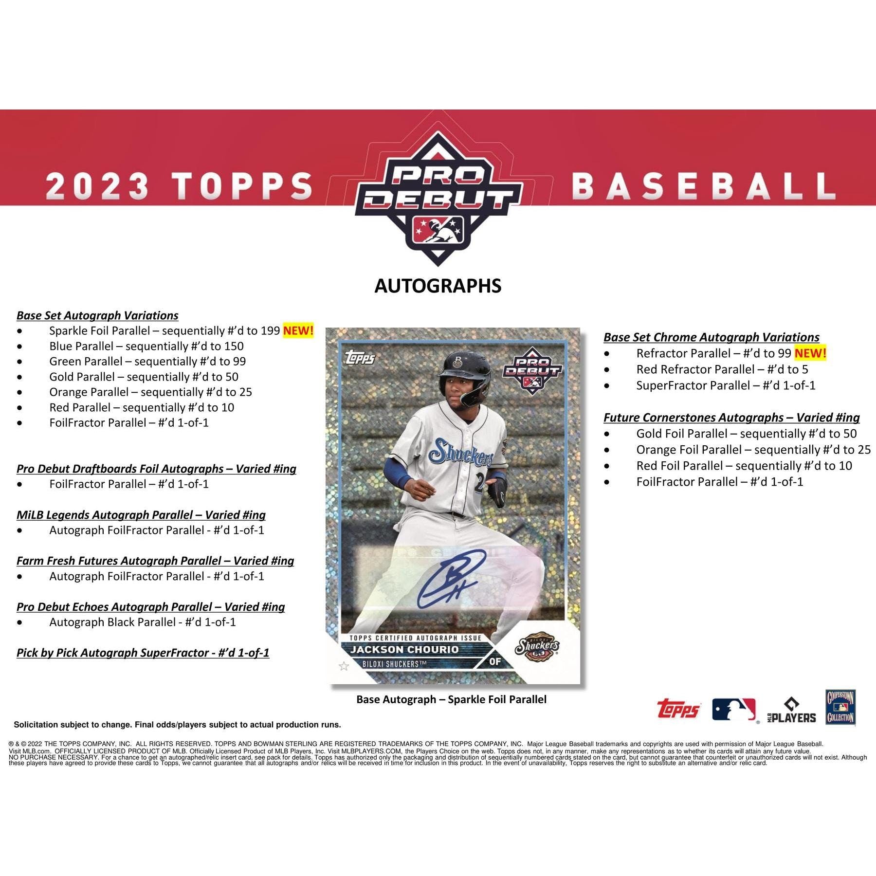 2023 Topps Pro Debut Baseball Hobby Box - King Card Canada
