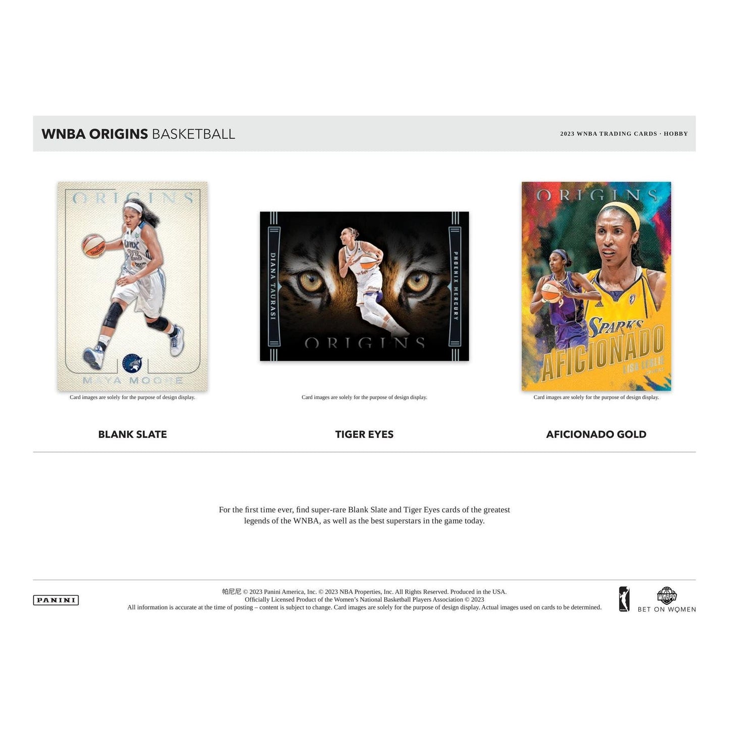 2023 Panini Origins WNBA Basketball Hobby Box - King Card Canada