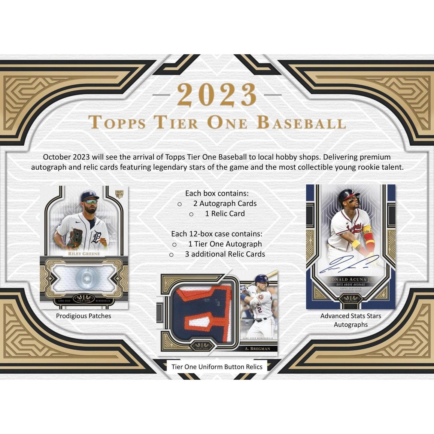 2023 Topps Tier One Baseball Hobby Box - King Card Canada