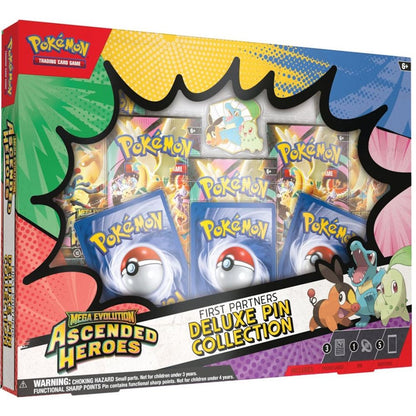 Pokemon Ascended Heroes First Partners Deluxe Pin Collection