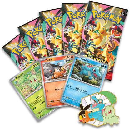 Pokemon Ascended Heroes First Partners Deluxe Pin Collection