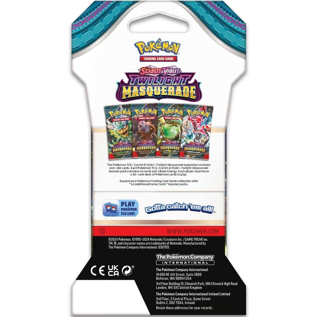 Pokemon Twilight Masquerade Sleeved Booster Pack at King Card Canada
