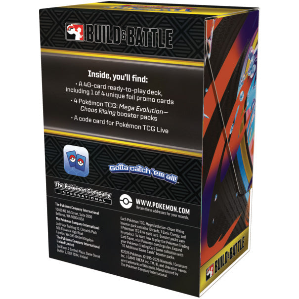 Pokemon Chaos Rising Build & Battle Box
