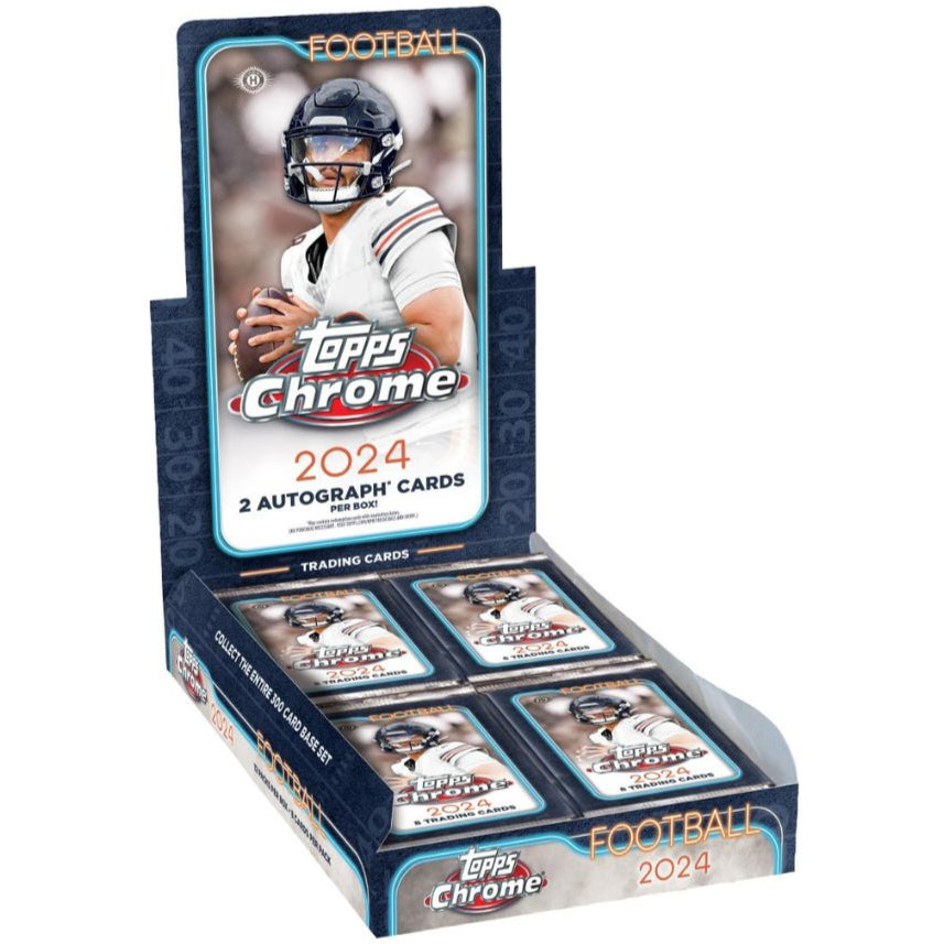 2024 Topps Chrome Football Hobby Box