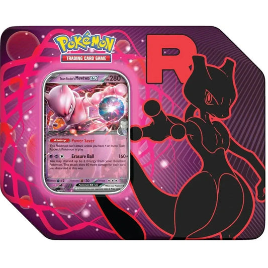 Pokemon Team Rocket Tin (Mewtwo)