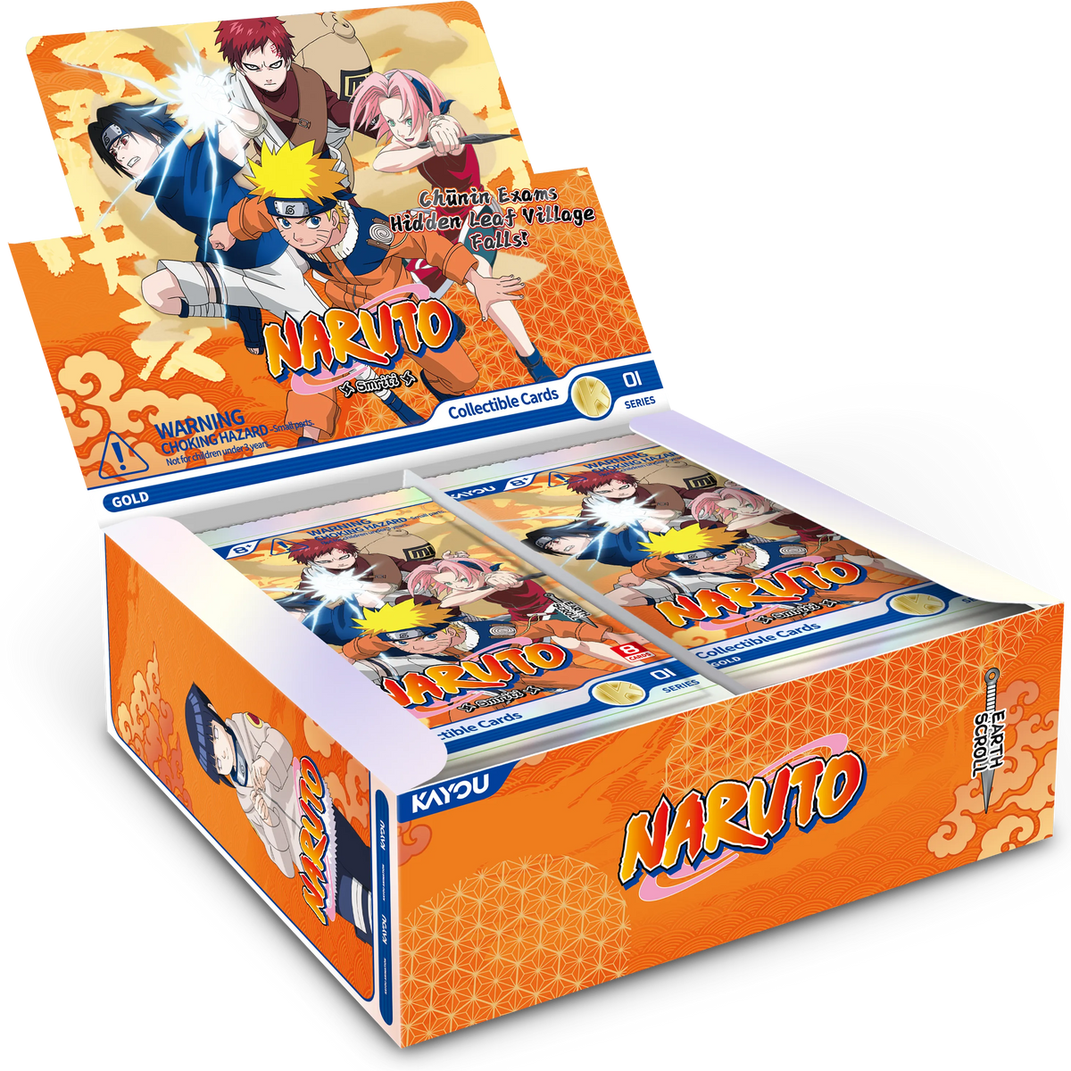 Naruto Smriti Collectible Trading Cards Booster Box - Earth Scroll (Series 1)