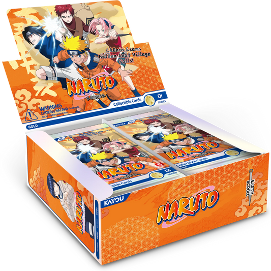 Naruto Smriti Collectible Trading Cards Booster Box - Earth Scroll (Series 1)