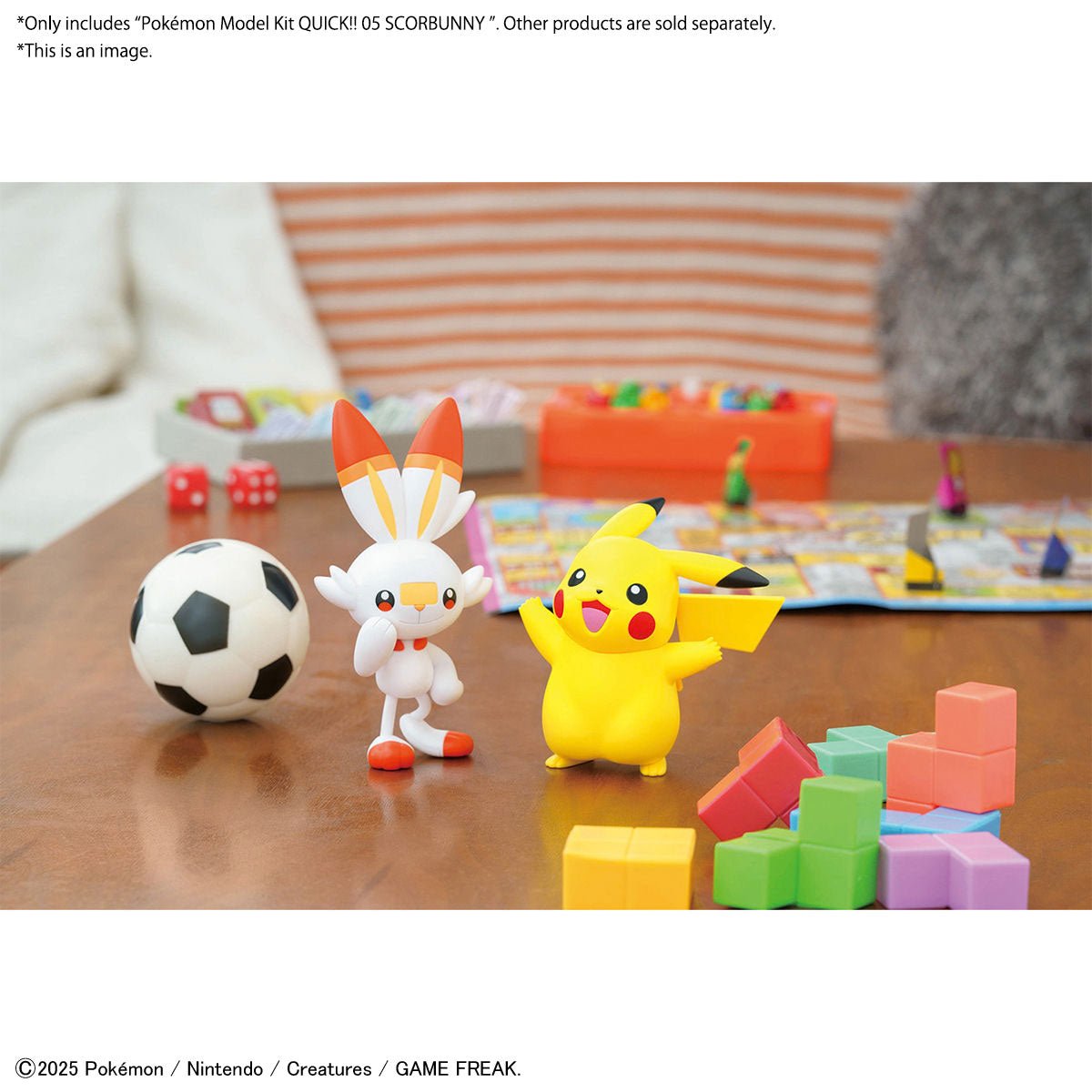 Bandai Pokemon Plamo Model 05 - Scorbunny 4573102615558 at King Card Canada