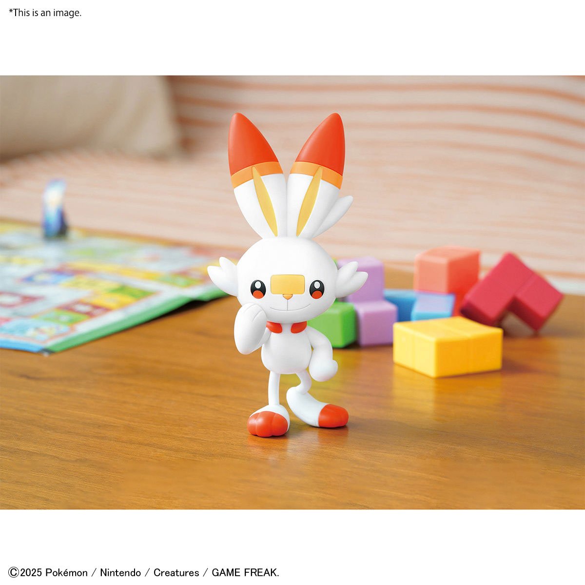 Bandai Pokemon Plamo Model 05 - Scorbunny 4573102615558 at King Card Canada