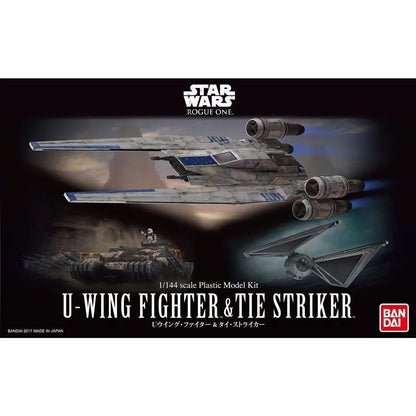 Bandai Star Wars Model - U - Wing Fighter & Tie Striker (1/144 Scale) 4573102661470 at King Card Canada