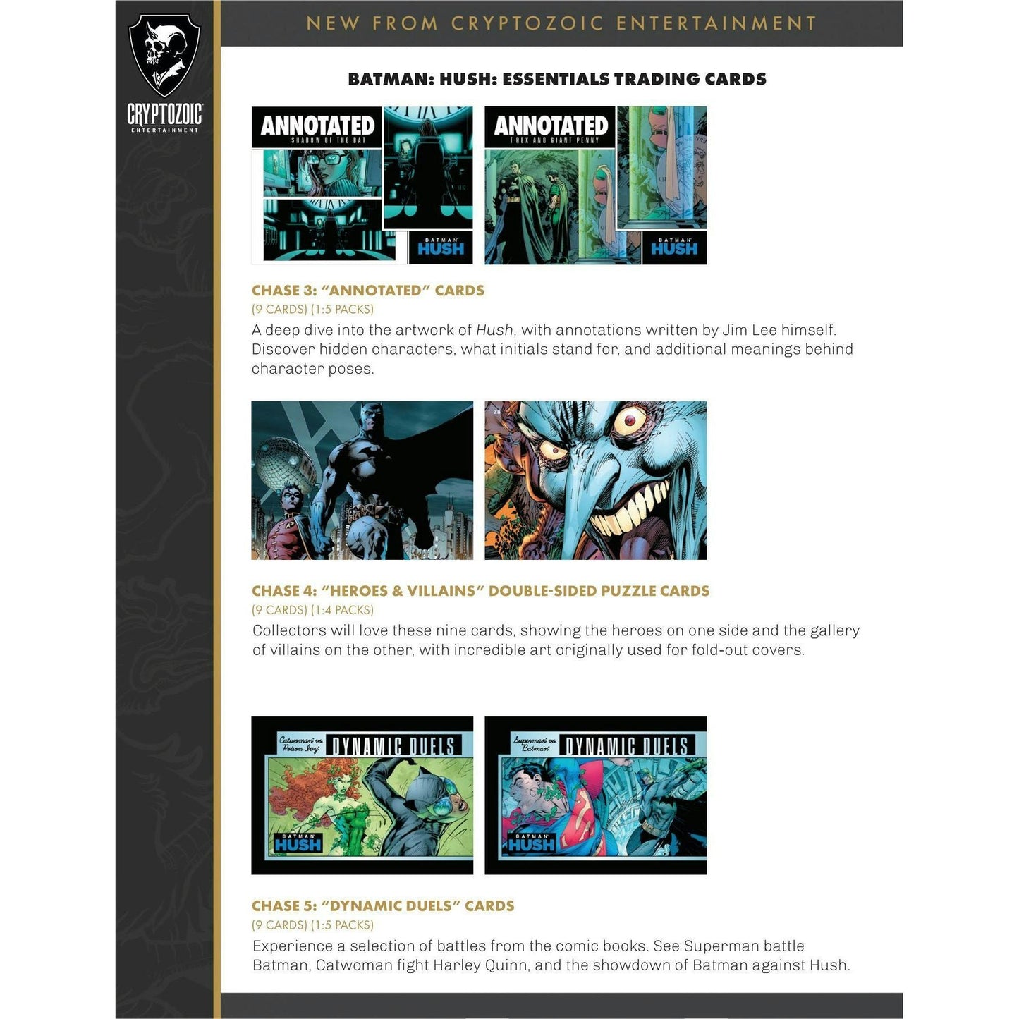 Batman: Hush Essentials Trading Cards Hobby Box 810120781198 at King Card Canada