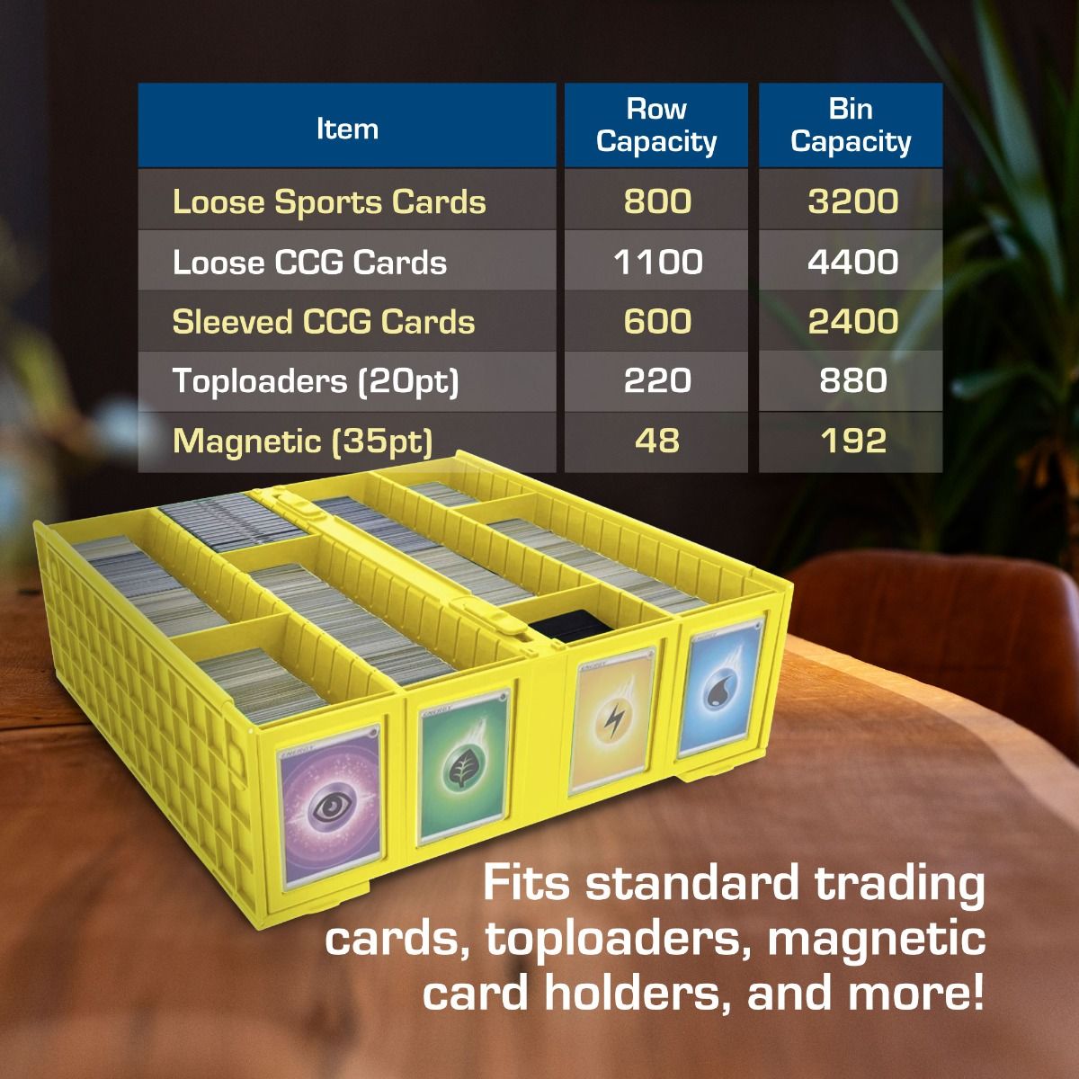 BCW Collectible Card Storage Bin - 3200 Card 722626009198 at King Card Canada