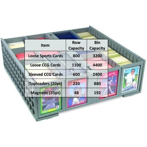 BCW Collectible Card Storage Bin - 3200 Card 722626009198 at King Card Canada
