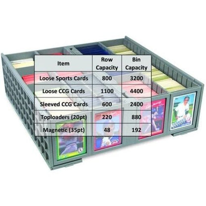 BCW Collectible Card Storage Bin - 3200 Card 722626009198 at King Card Canada