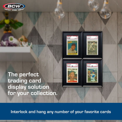 BCW Interlocking Graded Card Frames (4 - Pack) 722626017469 at King Card Canada