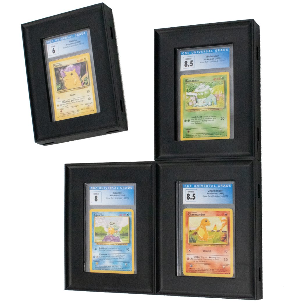 BCW Interlocking Graded Card Frames (4 - Pack) 722626017469 at King Card Canada