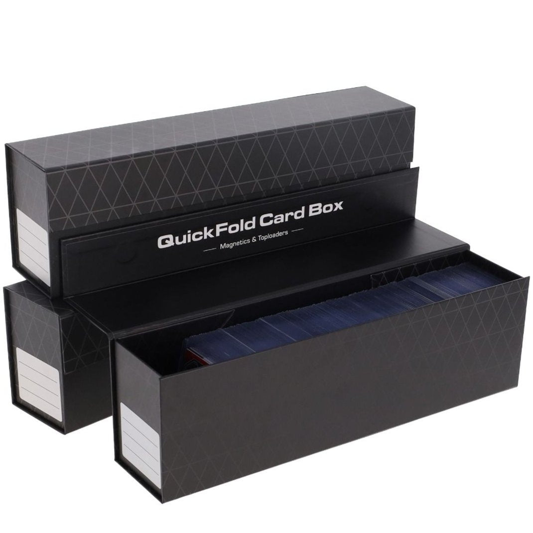 BCW QuickFold Card Box (3 - Pack) 722626036590 at King Card Canada