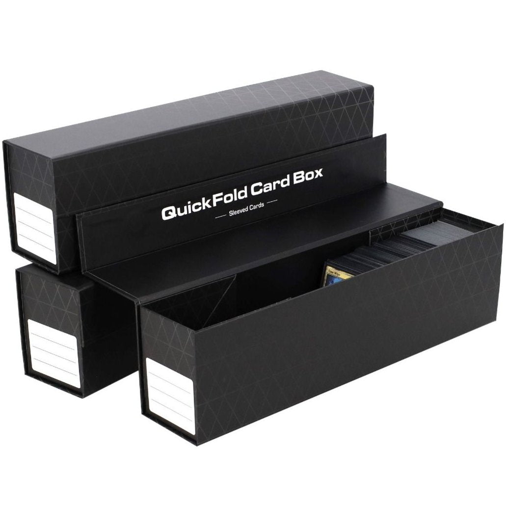 BCW QuickFold Card Box (3 - Pack) 722626036590 at King Card Canada