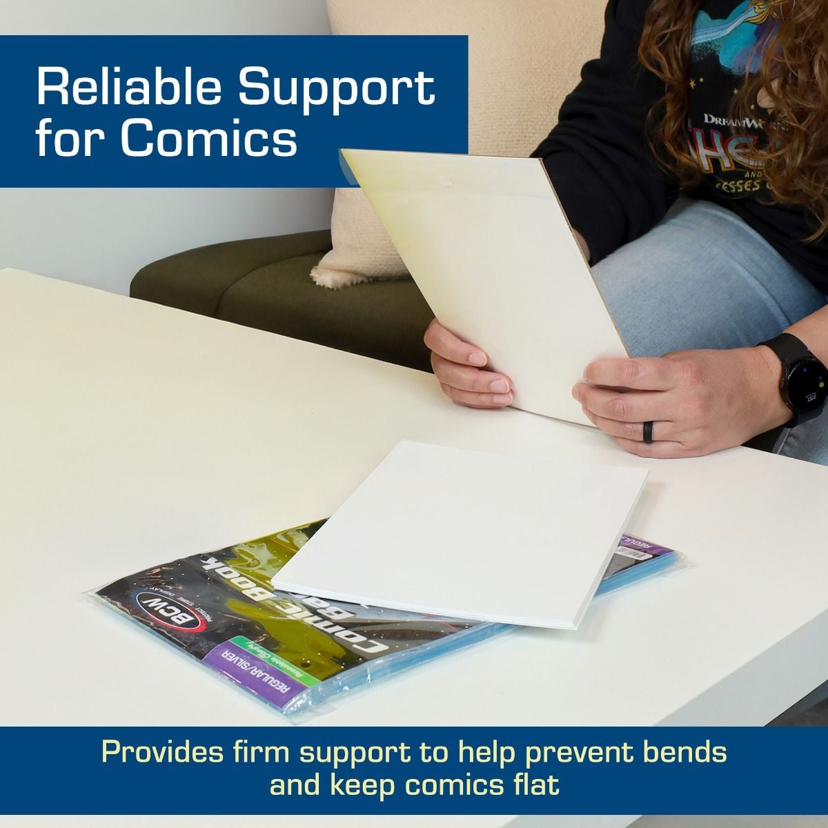 BCW Silver Comic Book Boards (100 Pack) 722626903601 at King Card Canada